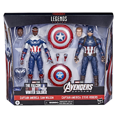 Marvel Legends Captain America 2-Pack Official Images