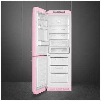 Smeg koelkast retro roze