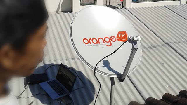 Teknisi Setting Parabola Satelit Telkom 4 Di Bekasi