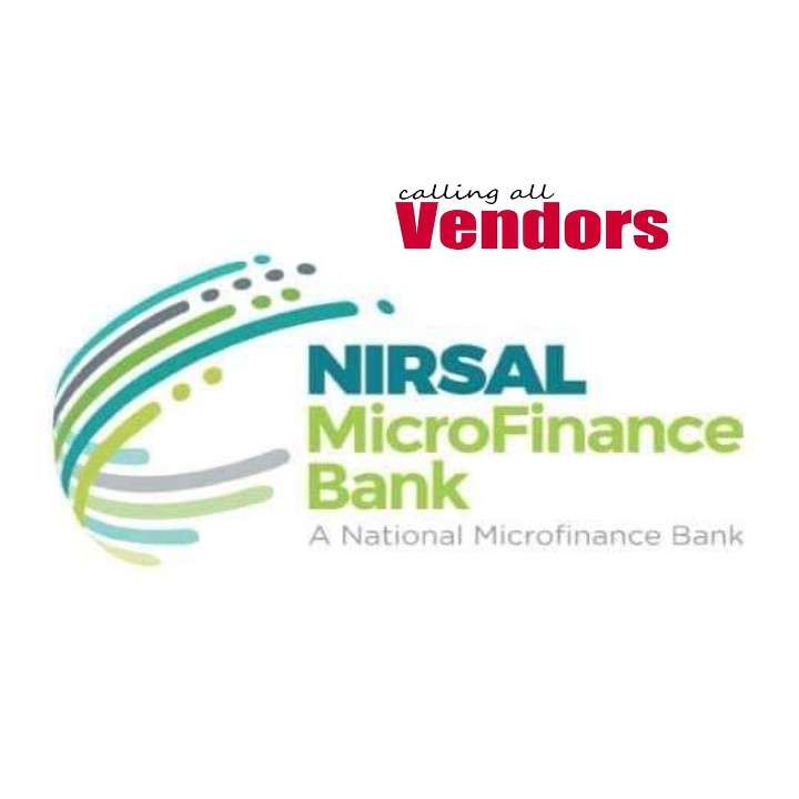 Kusan Waye Nirsal Microfinance Bank Vendor Naku: vendor bai da ikon da xai baka kaya kai tsaye dole sai Nirsal microfinance bank sun aika masa da sunan ka