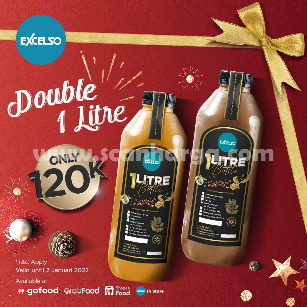 EXCELSO COFFEE Promo DOUBLE EXCELSO 1 Liter