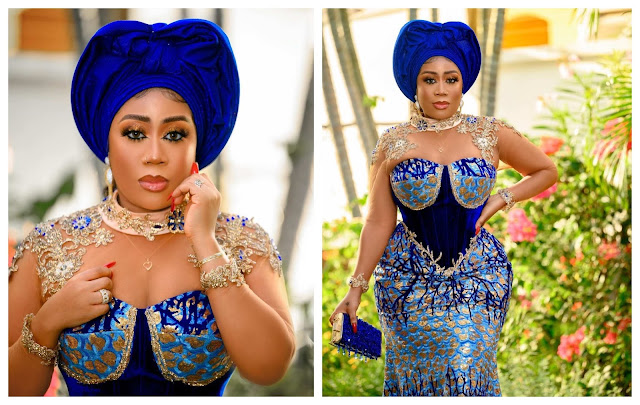 Actress Moyo Lawal reacts as a Fan pleaded for financial support to get Plastic Surgery