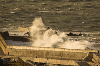 Sturm Helgoland Nordsee Wetterfotografie