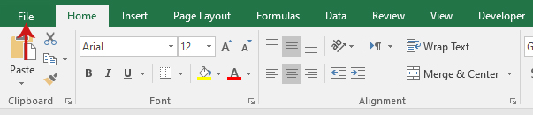 تحديد منطقة الطباعة Print Area في برنامج Excel