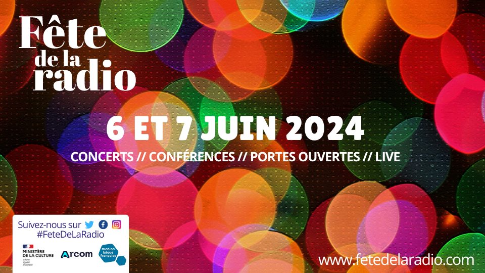 6-7 JUNIO: REGRESA LA "FÊTE DE LA RADIO"