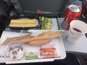 One of my costliest inflight dinners on air travel.