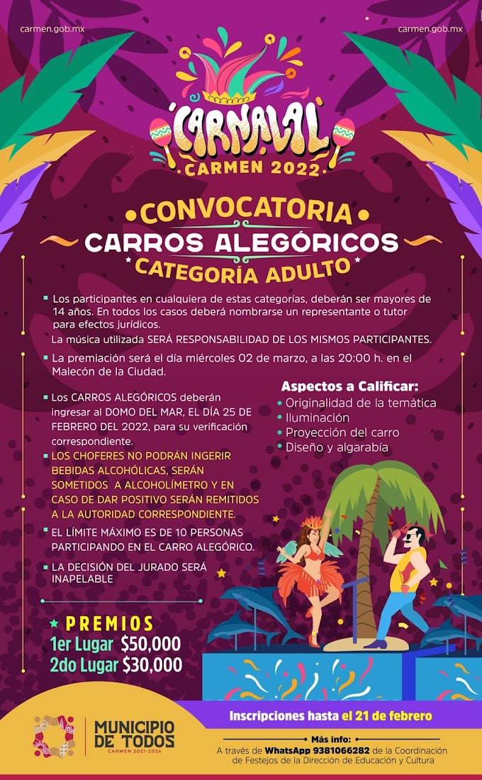 Carnaval Ciudad del Carmen 2022