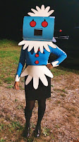 disfraz de mucama robot