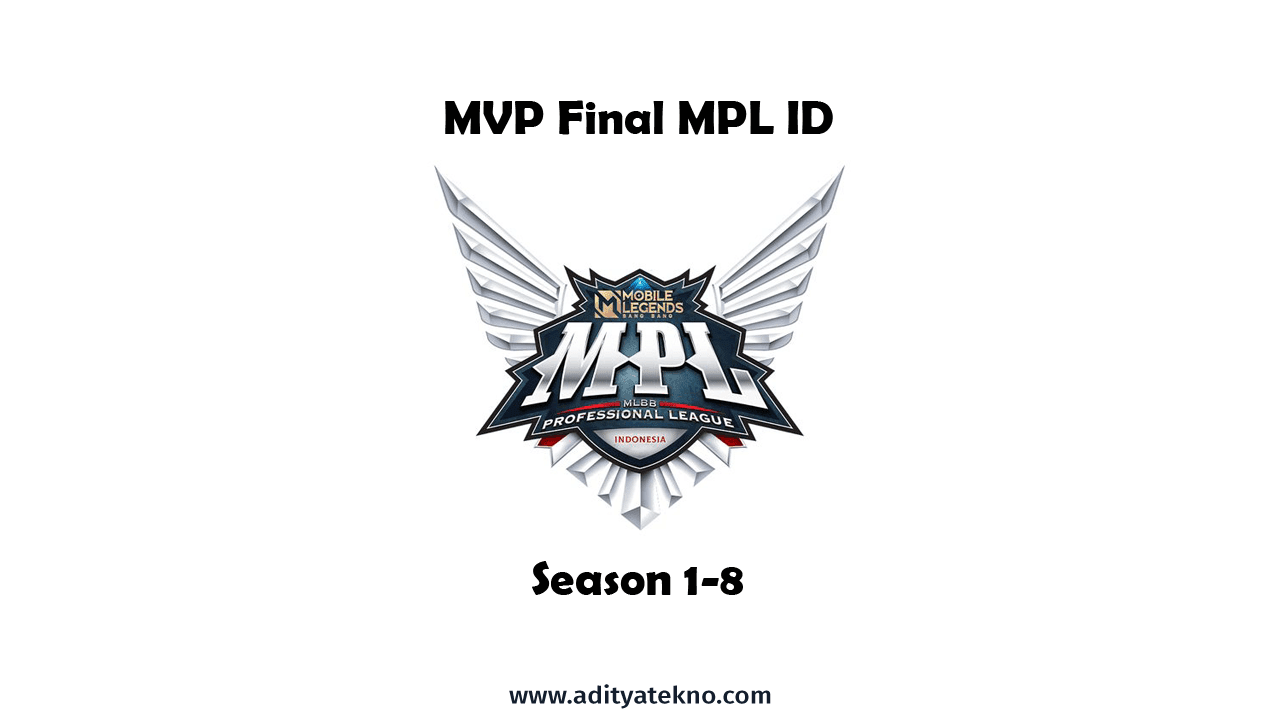 Daftar MVP Final MPL ID Season 1 sampai Season 8