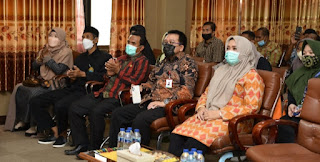 Bahas Perda Garam, Bupati Bima Terima Kunker Pansus I DPRD NTB