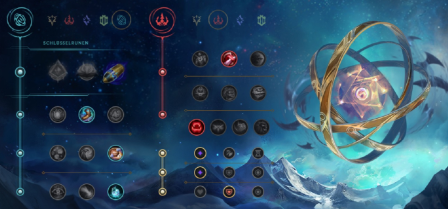 The runes for Jayce.