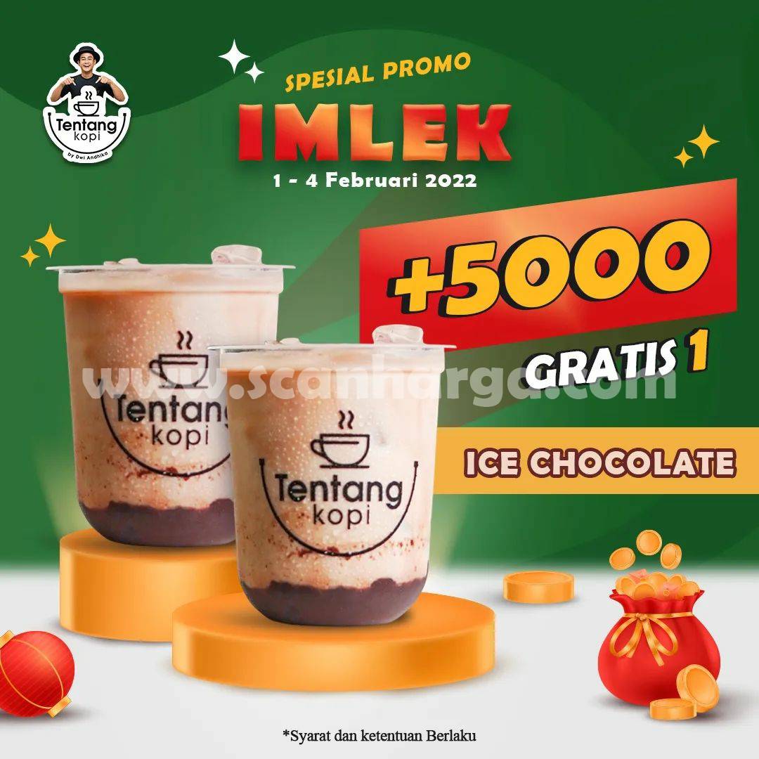 Tentang Kopi Spesial Promo Imlek Tambah +Rp. 5000 Gratis Ice Chocolate