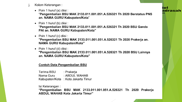 RAPAT KOORDINASI PENGEMBALIAN TEMUAN BSU (BANTUAN SUBSIDI UPAH) GURU MADRASAH - INTEL MADRASAH