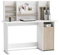 Desk in natural white color