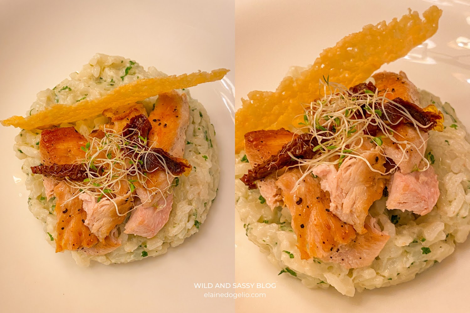 GiraSol Tagaytay Blue Cheese & Chicken Risotto