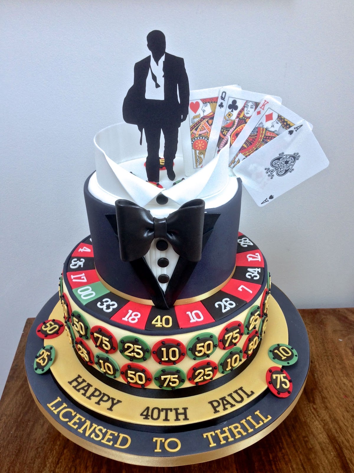 casino cake ideas