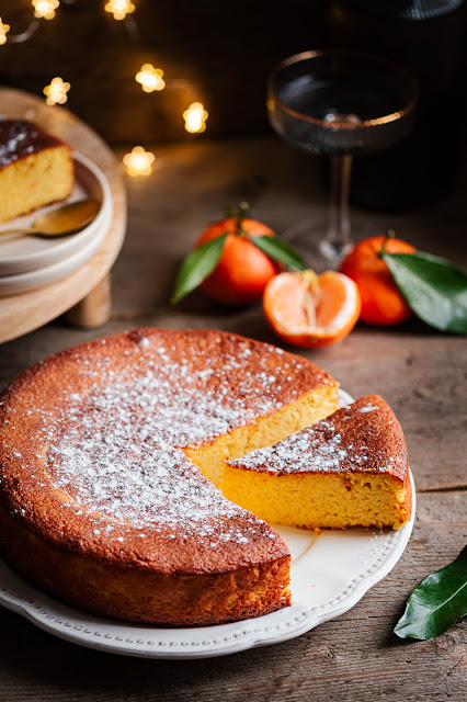 Gâteau aux clémentines entières et aux amandes