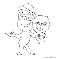 Soul coloring page