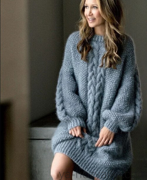 knitt warm dress