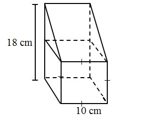 Volume gabungan kubus dan prisma