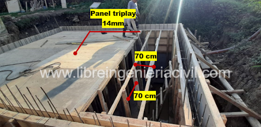 planos y detalles de una cisterna enterrada