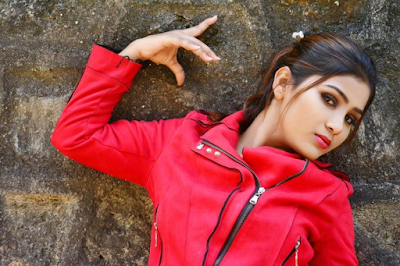 Alisa Bella Actress Hot in Red Jacket