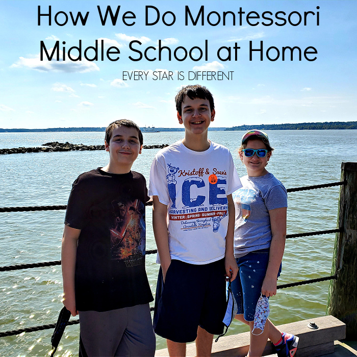 How We Do Montessori Middle School at Home