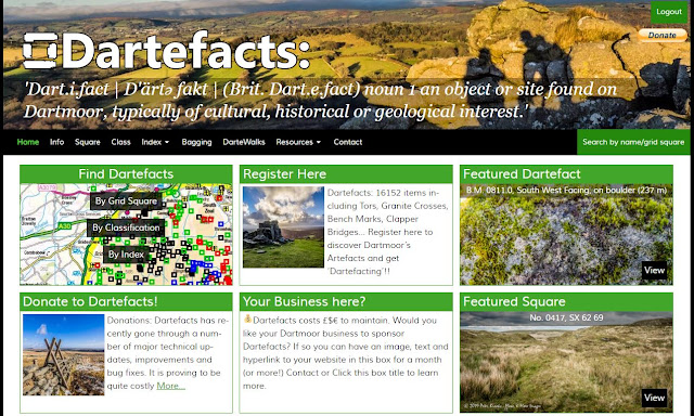 Dartefacts Home Page