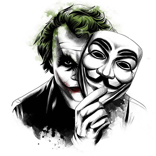 face joker whatsapp dp