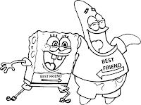 Patrick Star and SpongeBob SquarePants best friends