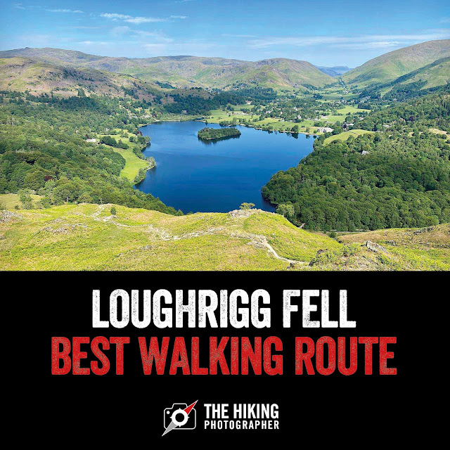 Loughrigg Fell walk best route map Lake District Grasmere Ambleside