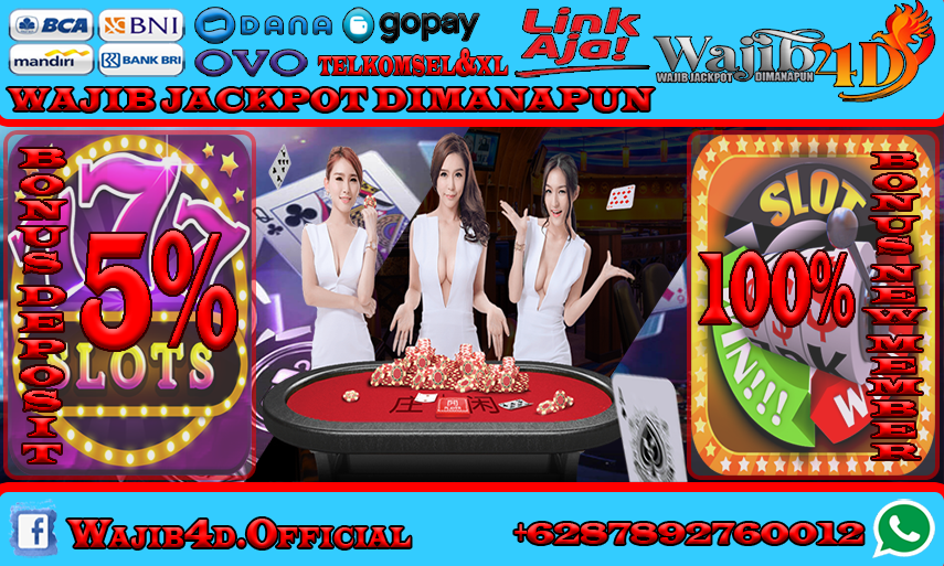 WAJIB4D BERMAIN SLOT JUDI ONLINE MENGANDALKAN PROMOSI SITUS TERPERCAYA TANPA KELUAR MODAL