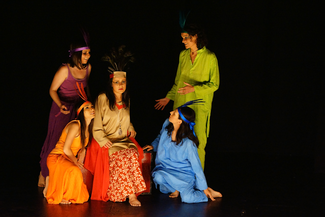 Tableau from a production of Purcell’s The Indian Queen, designed and directed by Dionysios Kyropoulos (photo by Pablo F. Juárez)