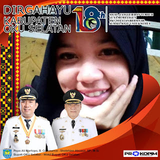 √5 Link Twibbon Hari Jadi Kabupaten OKU Selatan ke 18 TERFAVORIT, Cocok Postingan Medsos Tahun 2022