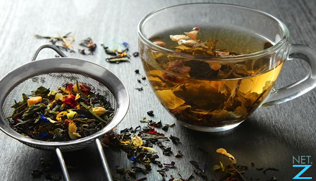 Herbs and teas illustration