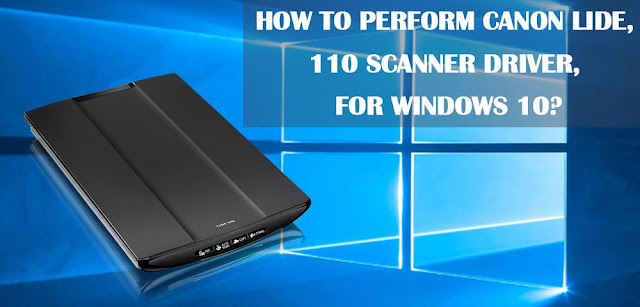 Canon Lide 110 Scanner Driver, for Windows 10