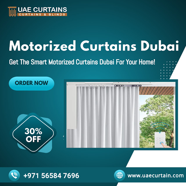 Motorized Curtains Dubai - Get The Smart Motorized Curtains Dubai For Your Home!