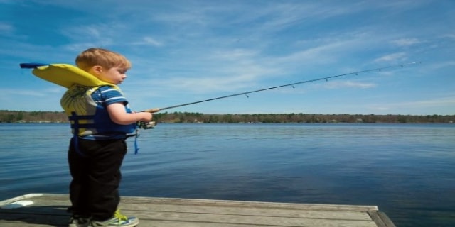 Anakku Seorang Pemancing