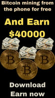 Earn  $40000 from free Bitcoin mining