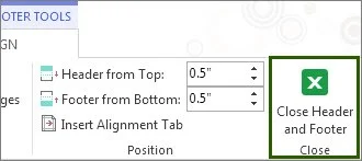 MS Word 2013 में Header  और Footer में Image कैसे Insert करें