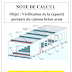 NOTE DE CALCUL: " Vérification de la capacité portante du caisson béton armé "