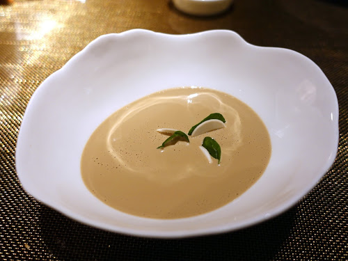 ÉPURE French fine-dining Michelin starred restaurant Harbour City Hong Kong - Paris mushroom soup