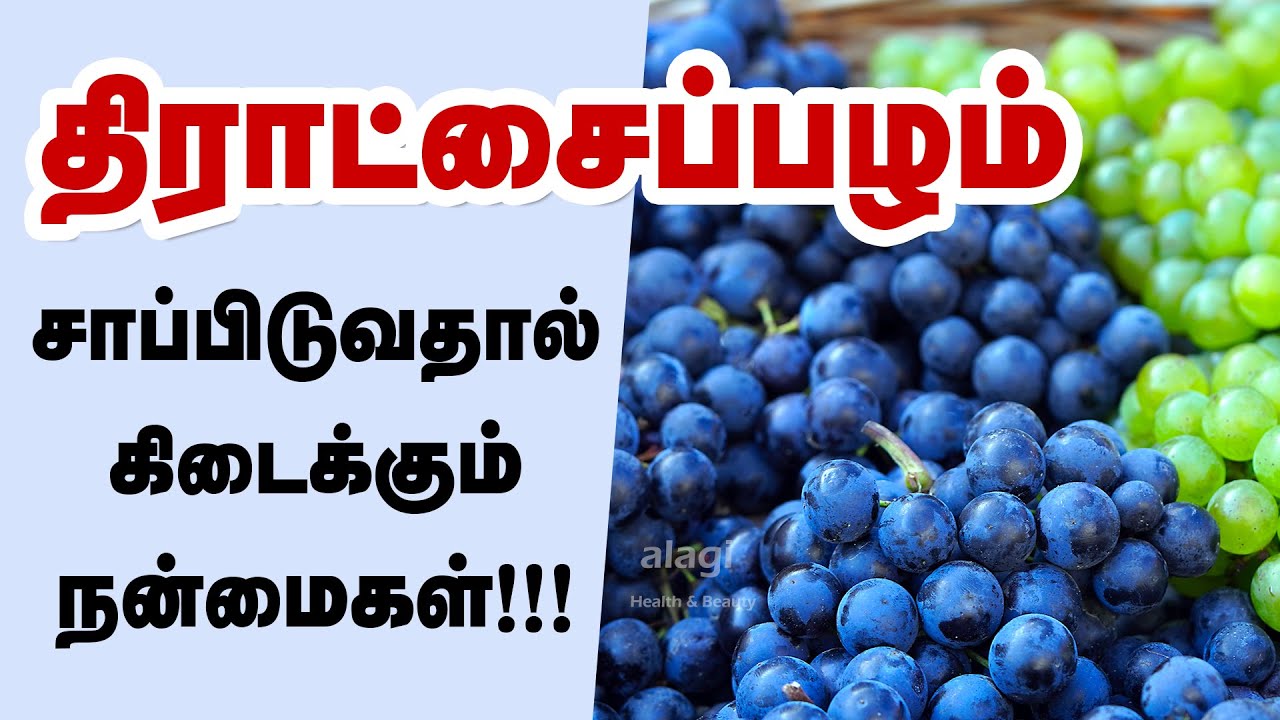 திராட்சை பழம் நன்மைகள் |Health Benefits of Grapes in Tamil | grapes juice| black grapes |health tips