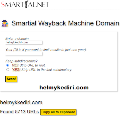 mencari artikel dari domain kadaluarsa