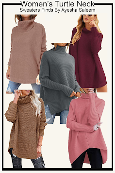 Women's Pullover Turtleneck Sweaters