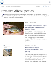 IUCN work on alien species in Europe