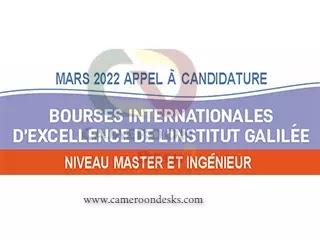 Excellence Scholarships for International Students at Institut Galilee, France