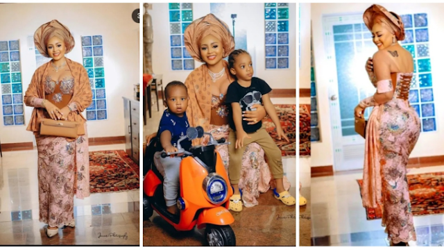 Regina Daniel shares adorable photos of herself with her children on Instagram