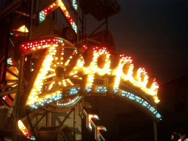 Zipper Carnival Ride in Eureka, CA - July 4th