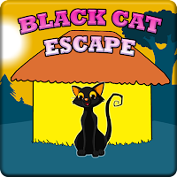 Play Games2Jolly Black Cat Escape From Greenhouse
